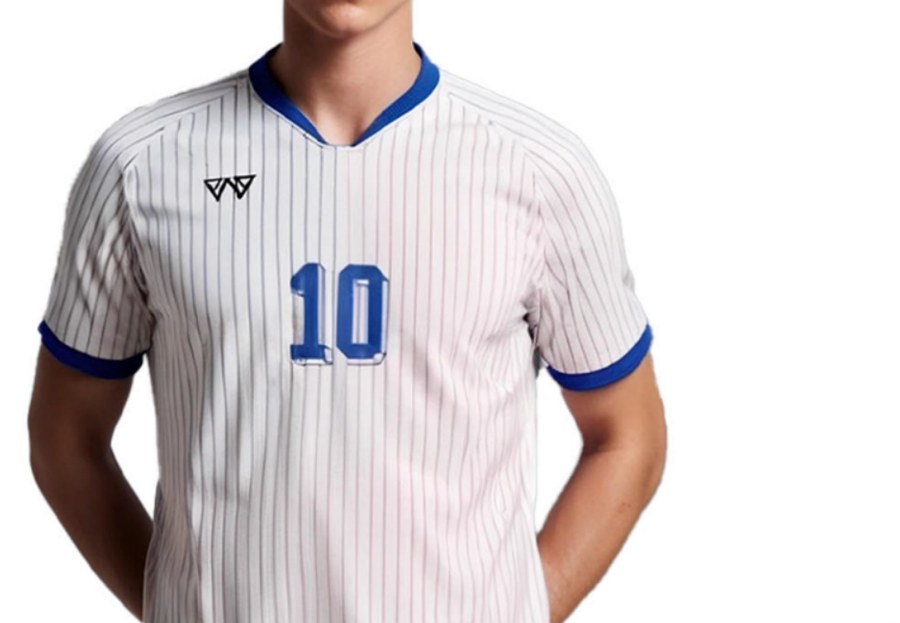 Custom soccer kit with sublimated print by BACHI SPORTS